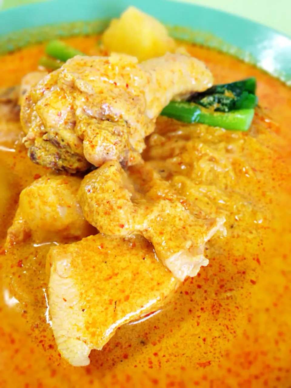 Curry chicken noodles@ Cantonese Delights, Hong Lim food centre|coxiella24さん