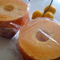 ＊お庭で採れた無農薬檸檬のシフォンケーキ＊