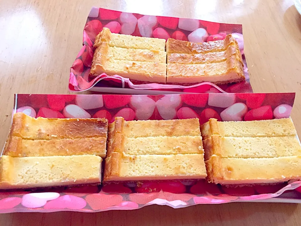 今年最後の焼き菓子♪チーズケーキ(＾∀＾)|ふみぃさん