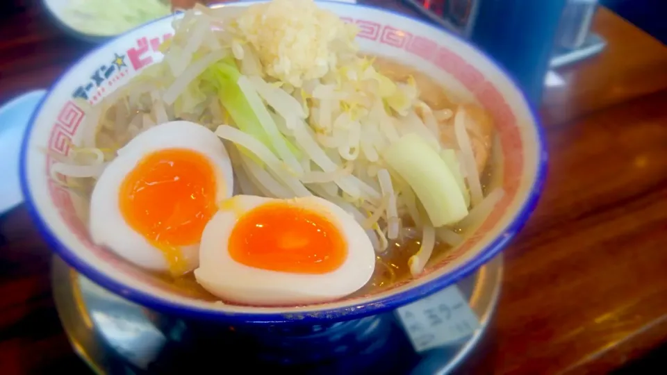 ラーメン☆ビリー  味たまラーメン|こむぎさん