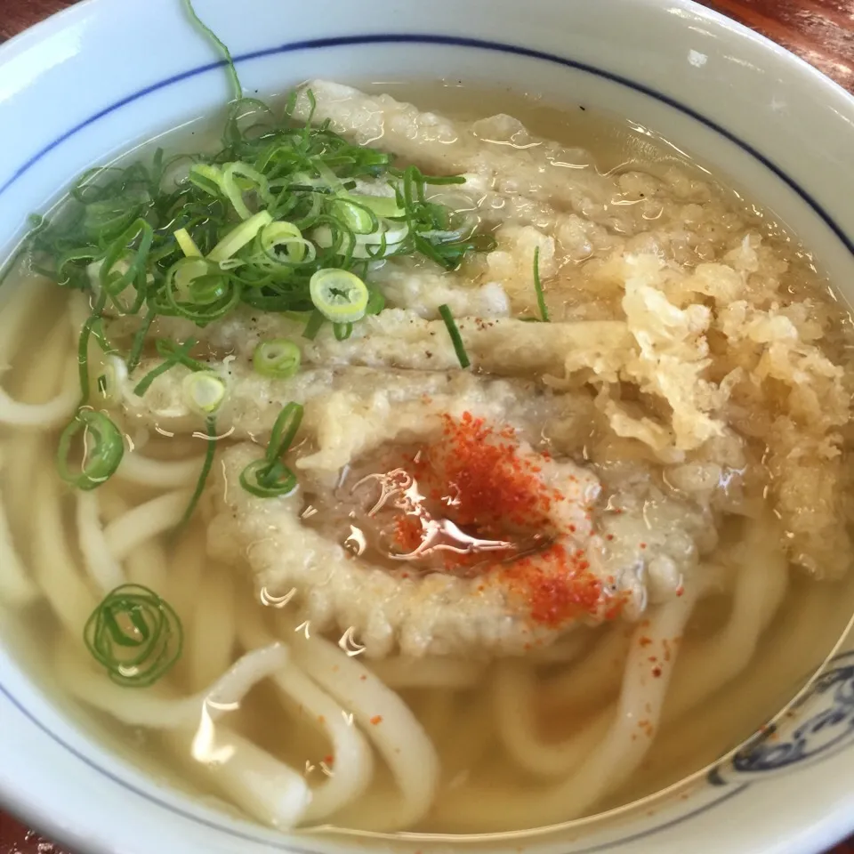 英ちゃんうどん(ごぼうてん)|織友さん