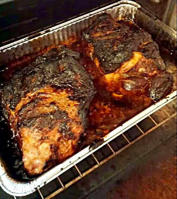 ROASTED PORK BUTT at #New Year #Party #Meat/Poultry #Pork #Main dish ❤ #Dinner 🔥 😋 🔥|Alisha GodsglamGirl Matthewsさん