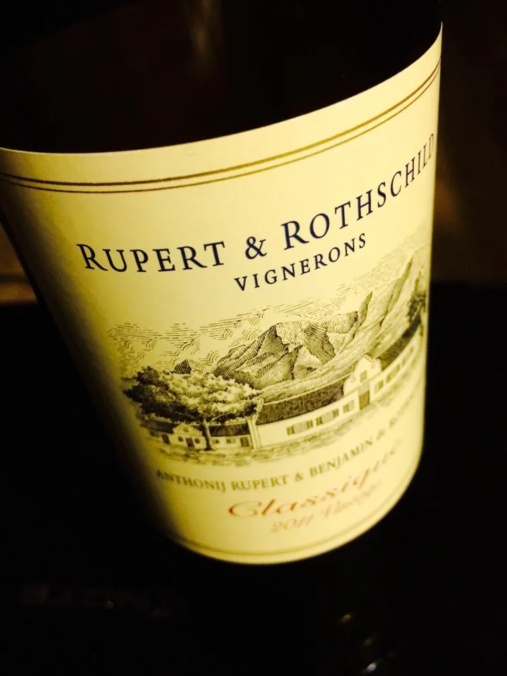 Rupert & Rothschild Classique 2011 Vintage|Jeryさん