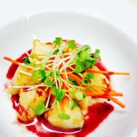 Snapdishの料理写真:seared scallops|chrisさん