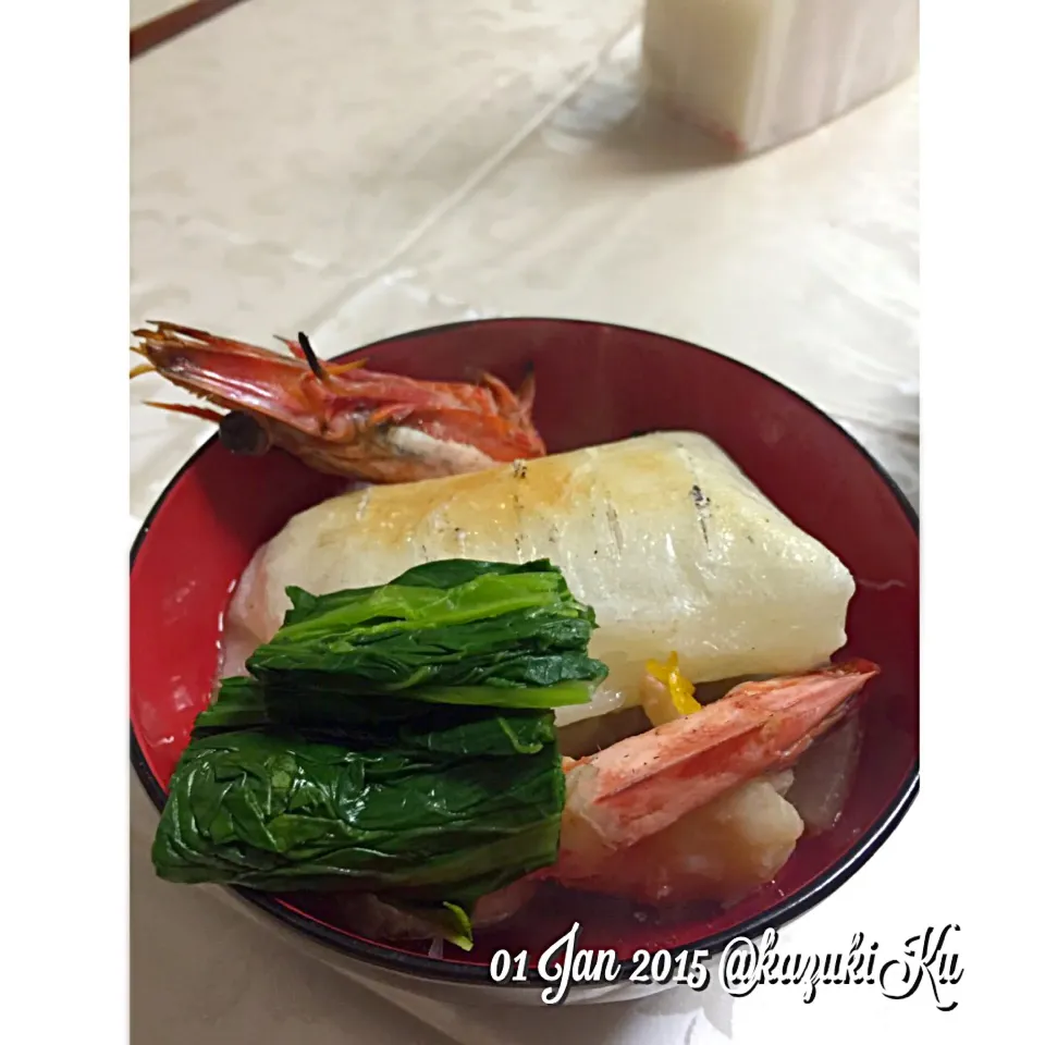 Snapdishの料理写真:2015年 雑煮|九條 一希さん