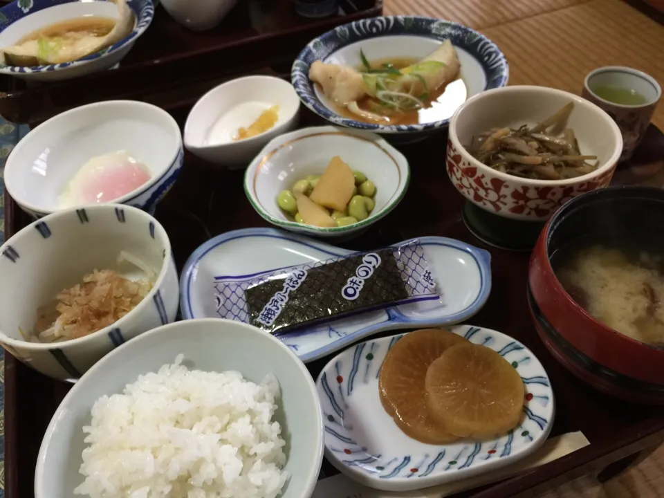 【肘折温泉 三春屋】今朝のご飯|hiroさん