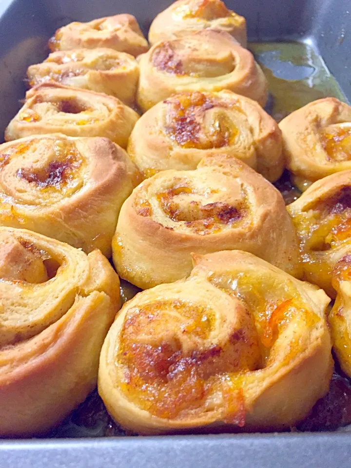 Orange marmalade cinnamon rolls|Janeさん