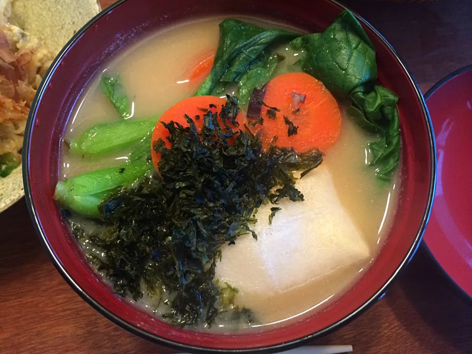 白味噌のお雑煮|たけさん