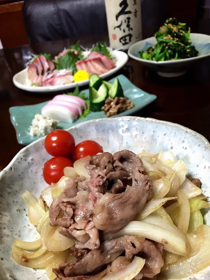 Snapdishの料理写真:✨やっぱり今夜も居酒屋w✨|中さんさん