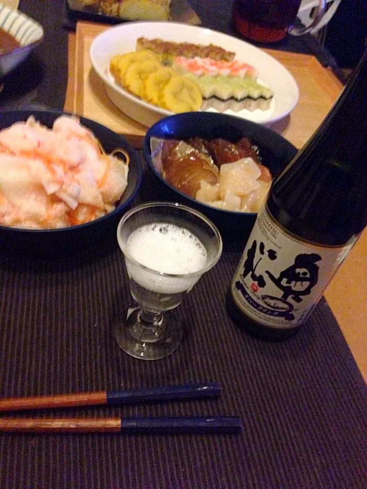 スパークリング日本酒で一献！|SH_journeyさん