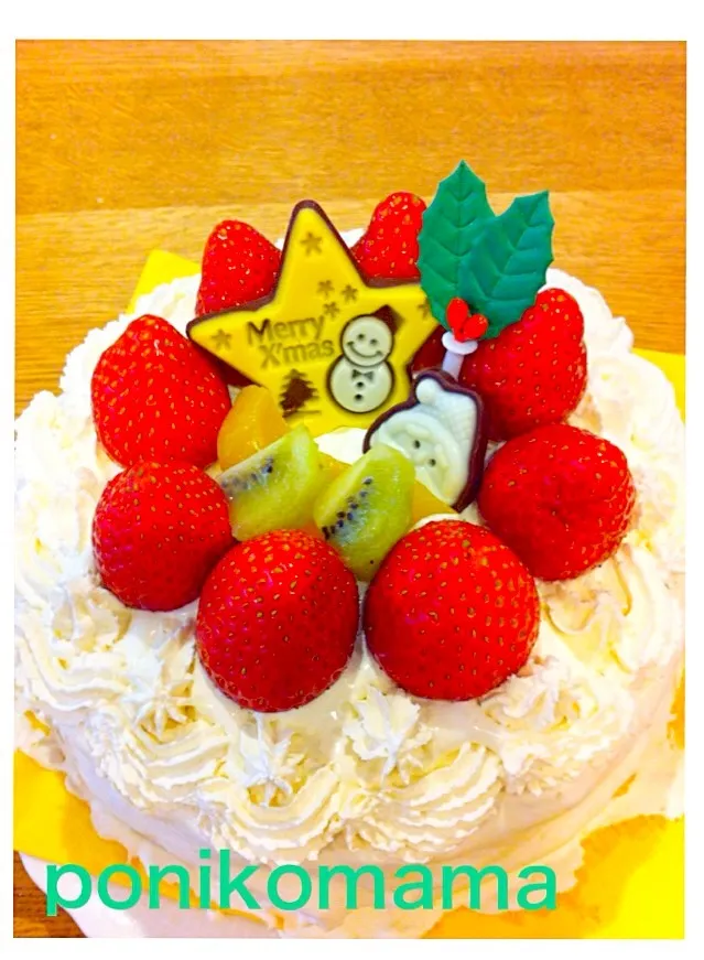 2014Xmasケーキ♪|ぽにこさん