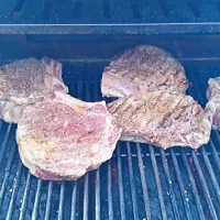 Snapdishの料理写真:bbq prime rib steaks|CherylAnn Wheelerさん