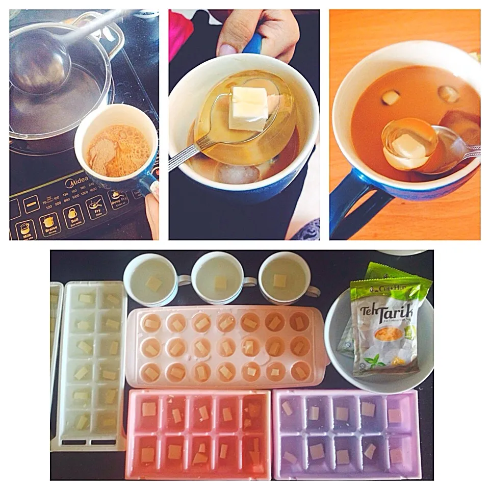 Teh Tahrik (milk tea) with Cheese jelly|Julie Phamさん