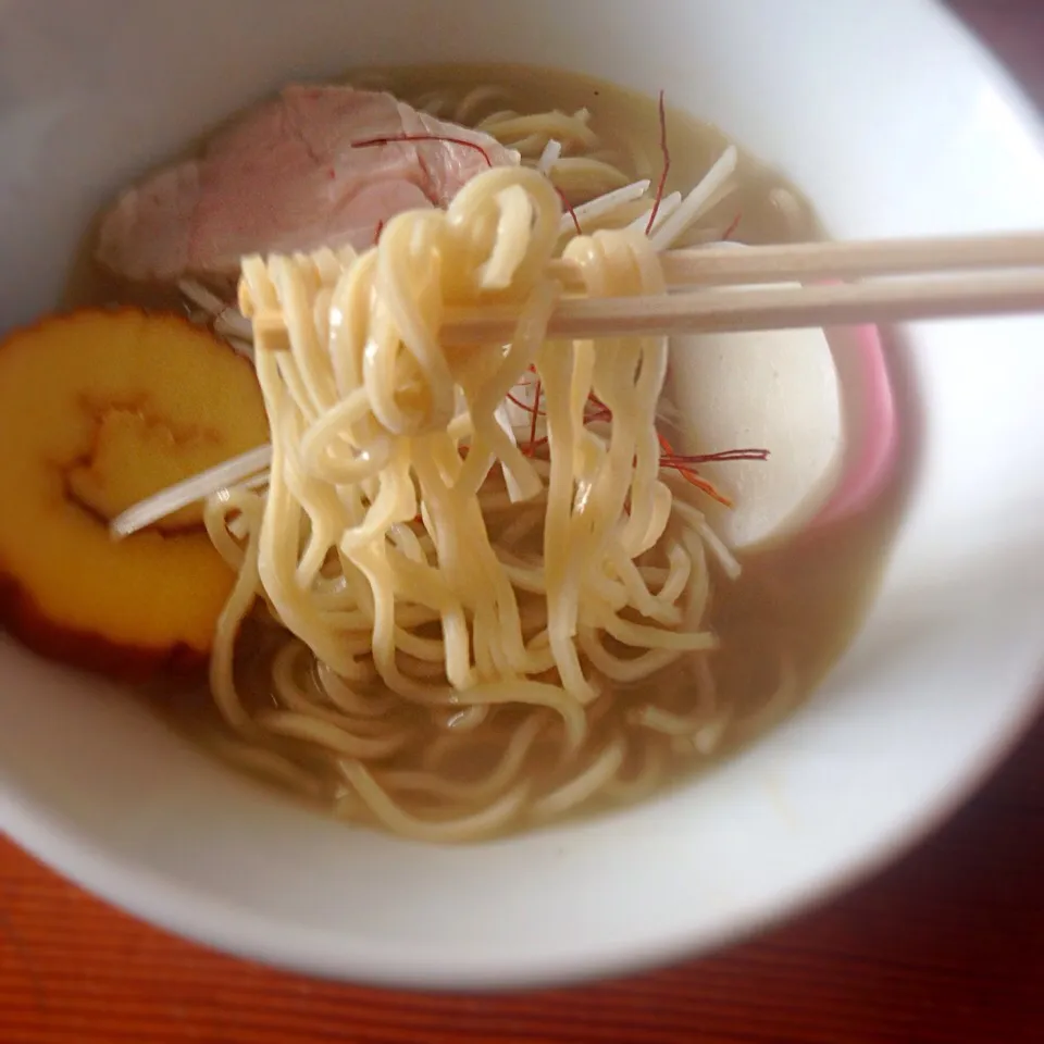 キンキ出汁ラーメンの麺|黒澤 真生さん