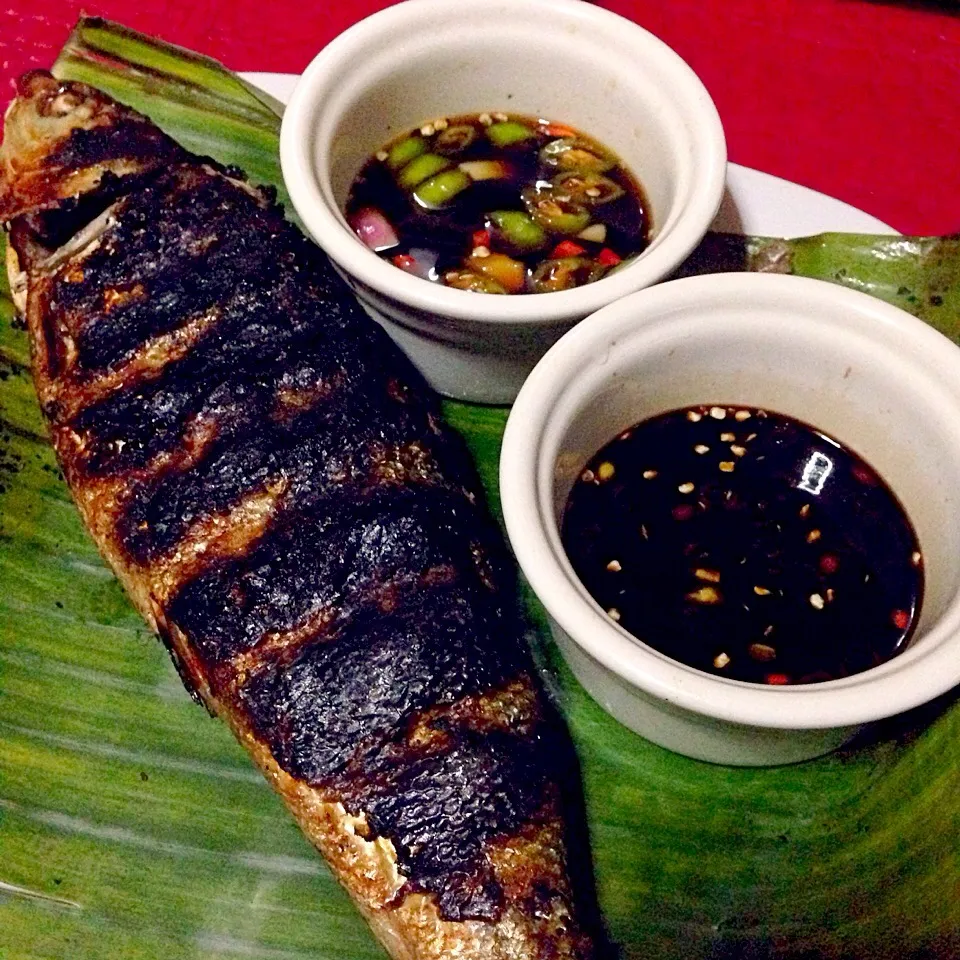 Inihaw na Bangus! Bet na Bet! Naumay na sa Karne! Hihi #Dinner|iamfem05さん