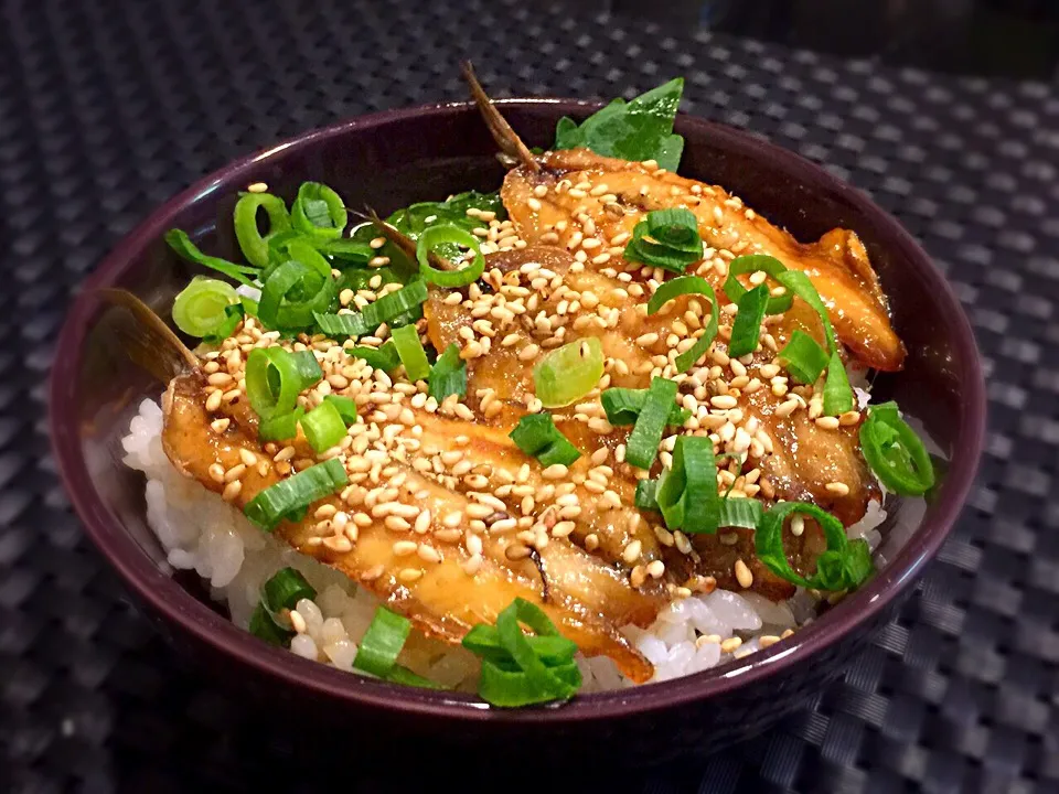 イワシの蒲焼き丼|のりさん