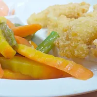 fish fillet with veggies #Fish #Vegetable|Letty Pepperさん