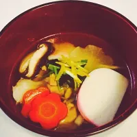 Snapdishの料理写真:お雑煮🍲🌄🎍🌅|あみさん