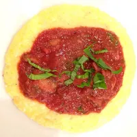 Snapdishの料理写真:Creamy Polenta with lamb ragu|mikeさん