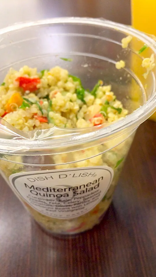 Mediterranean quinoa salad|lalapoさん