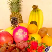 Snapdishの料理写真:fruits for new yaer|mommy louさん