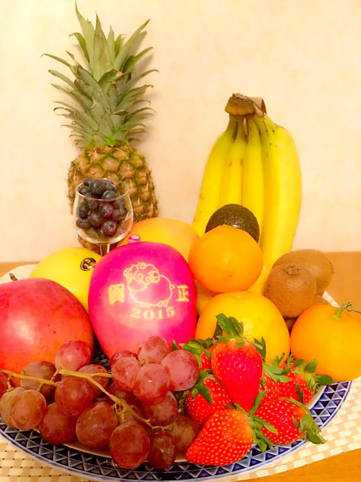 Snapdishの料理写真:fruits for new yaer|mommy louさん