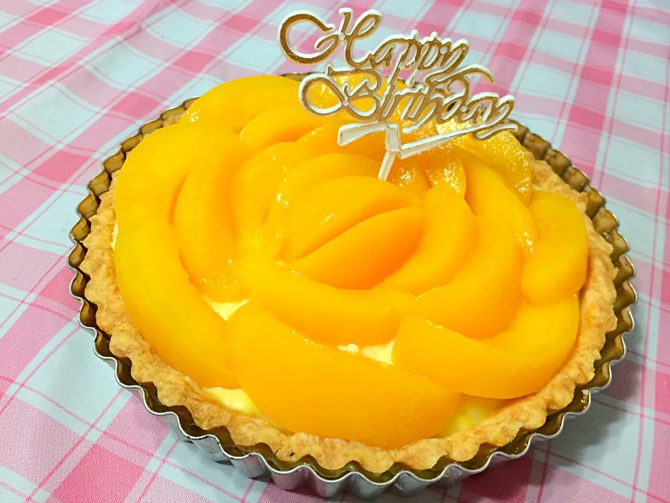 Peach tart|shirlynさん