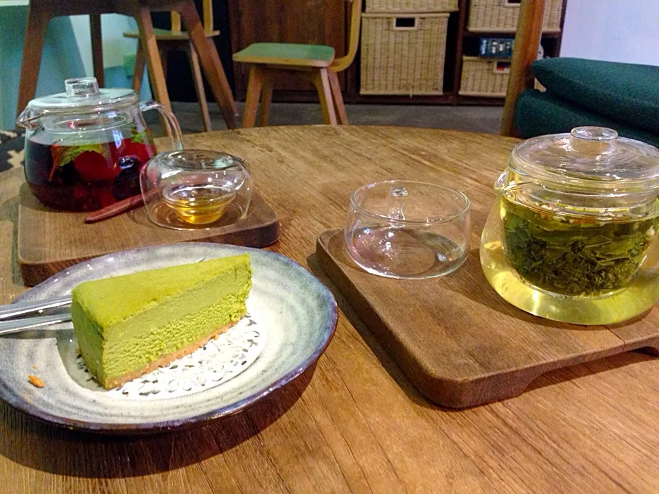 Tea x matcha cheesecake | Hong Kong|hurul | 후룰さん