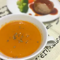 ハンバーグと東京soup stockのビスク|あやさん