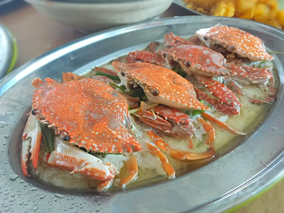 steamed flower crab|Yvonne C.さん