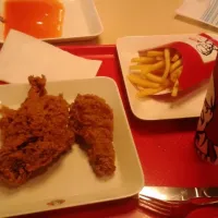 #맛있는 #닭 #튀김 #kfc|Panny_ALさん