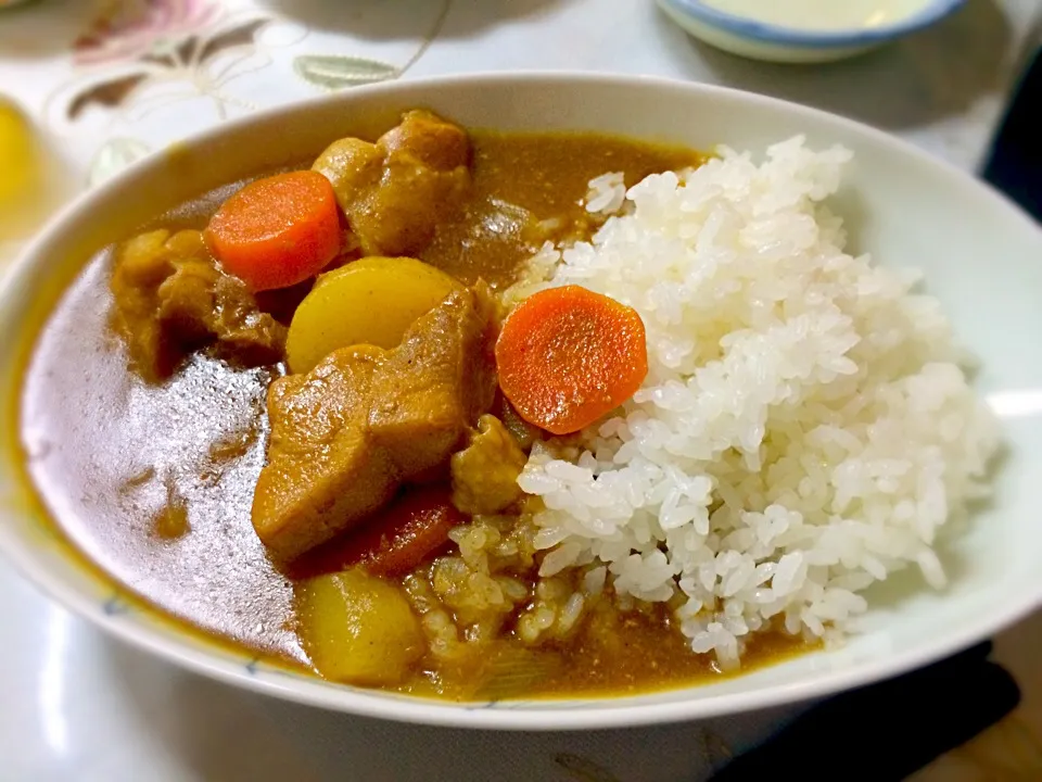 おせちの後は、カレー|翠さん