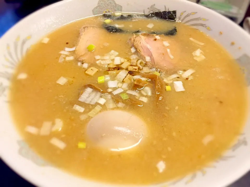 Snapdishの料理写真:味噌ラーメン@殿堂入りの名店 一福(初台)|かっちっさん