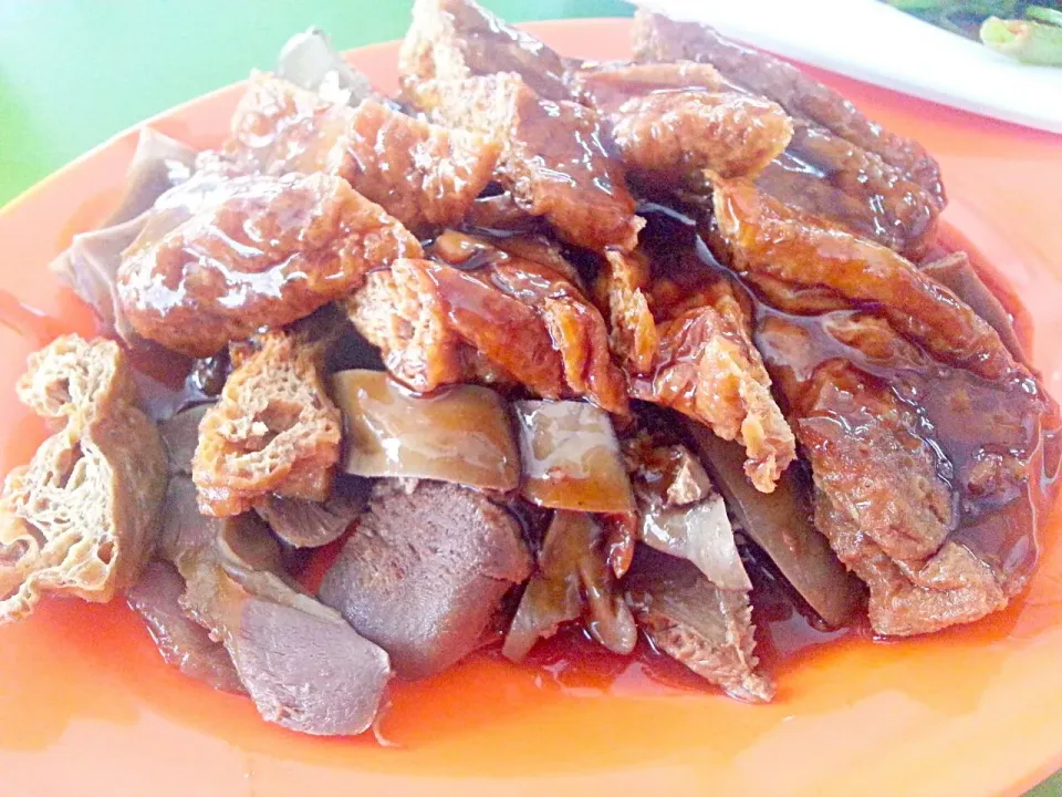 dried beancurd with duck intestine|rufvalさん