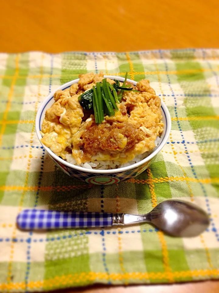 Snapdishの料理写真:ミニカツ丼♪|じゅん🎶さん