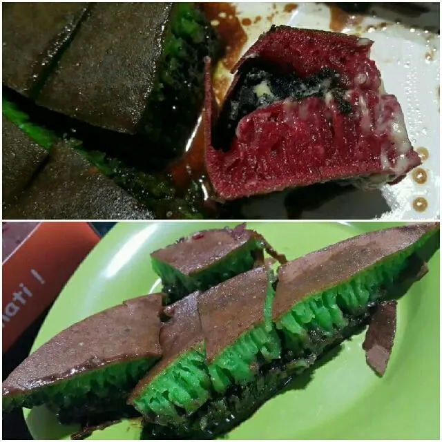 Pandan Ovomaltin & Red Velvet Oreo Cream Cheese|Daisy Sahertianさん