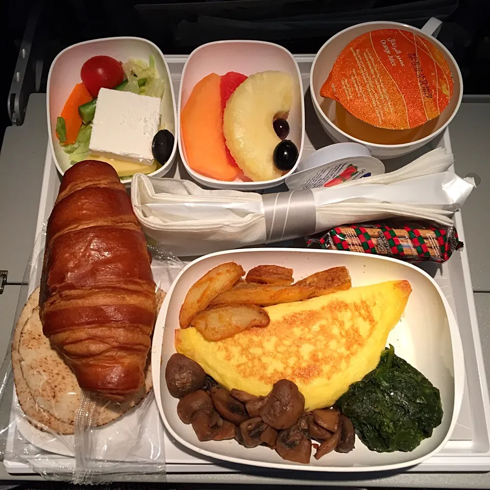 flight meal of EK906 AMM-DXB|maixx ใหม่さん