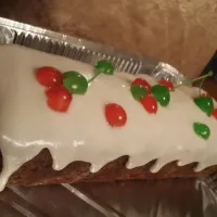 christmas cake #fruitcake icing nuts fruits|jalaelgammalさん