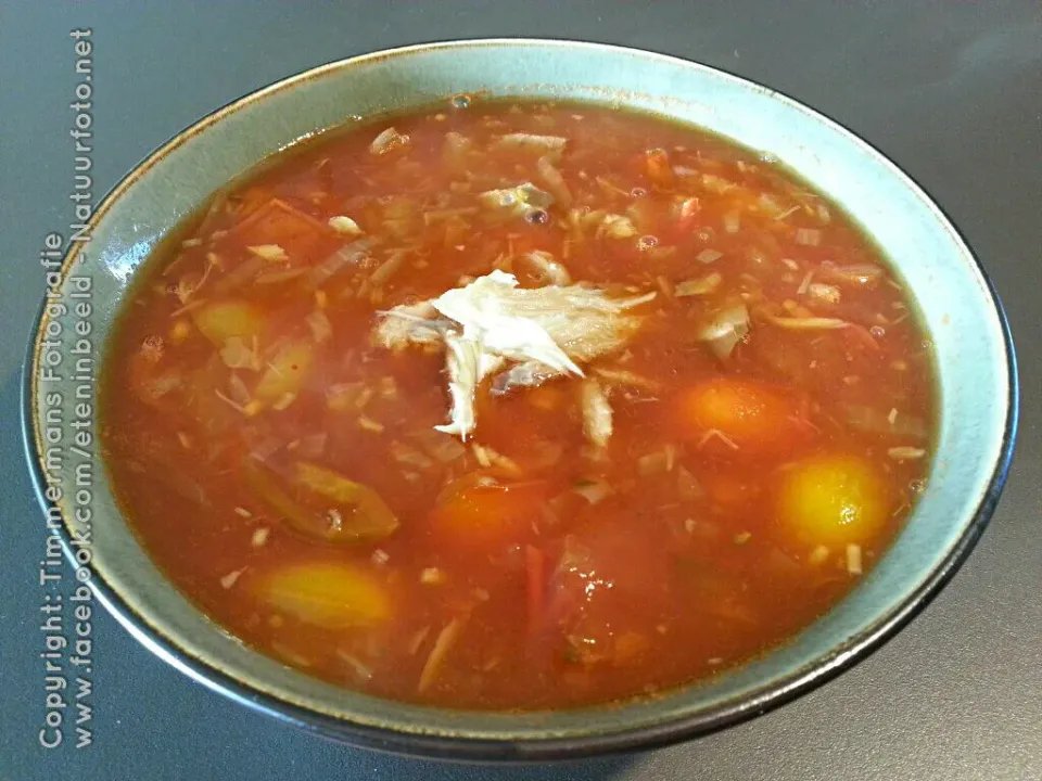 Thai tomatosoup with mackerel|Frank&Jolanda - Eteninbeeldさん