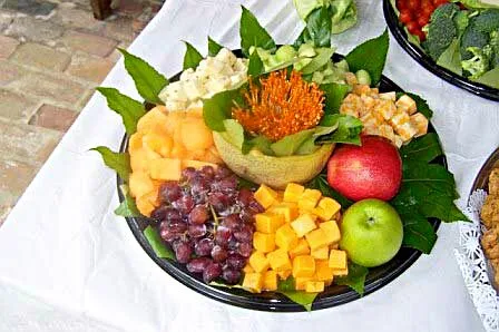 #Fruit and Cheese Tray at my Friends Bridal Shower today at the Carriage House in St Francisville Louisiana 💐 💎 💐 #Appetizer #Fruit #Party|Alisha GodsglamGirl Matthewsさん