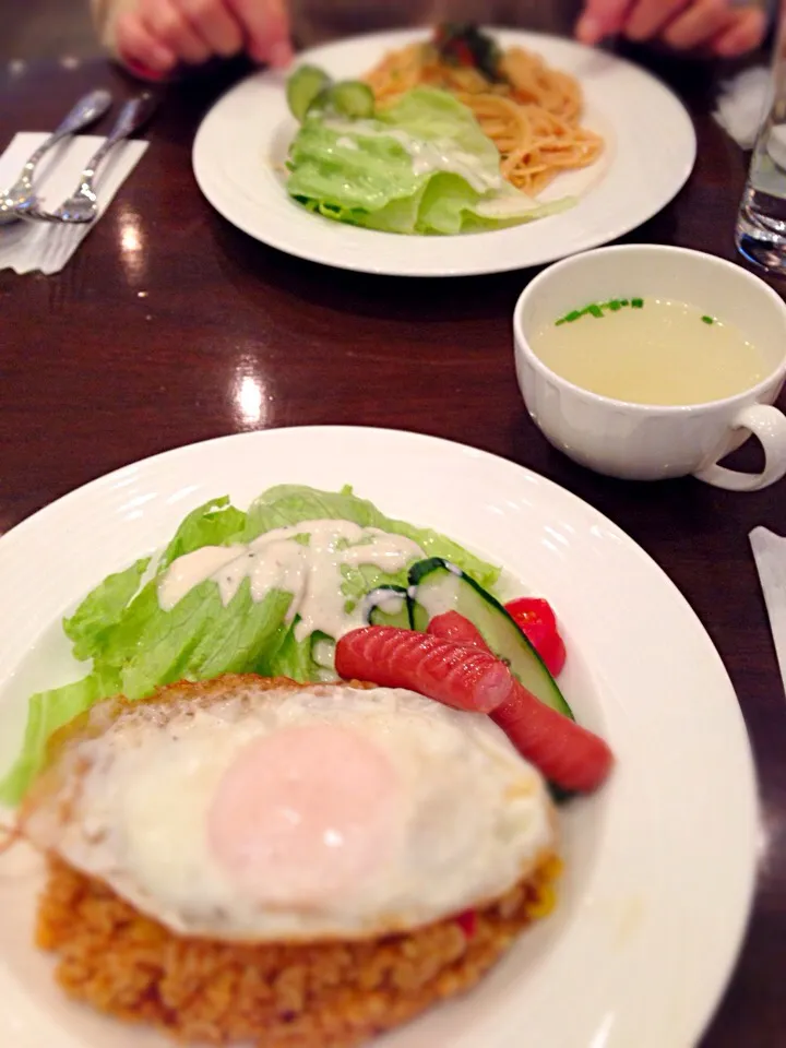 珈琲茶館 集 でランチ！|ことりさん