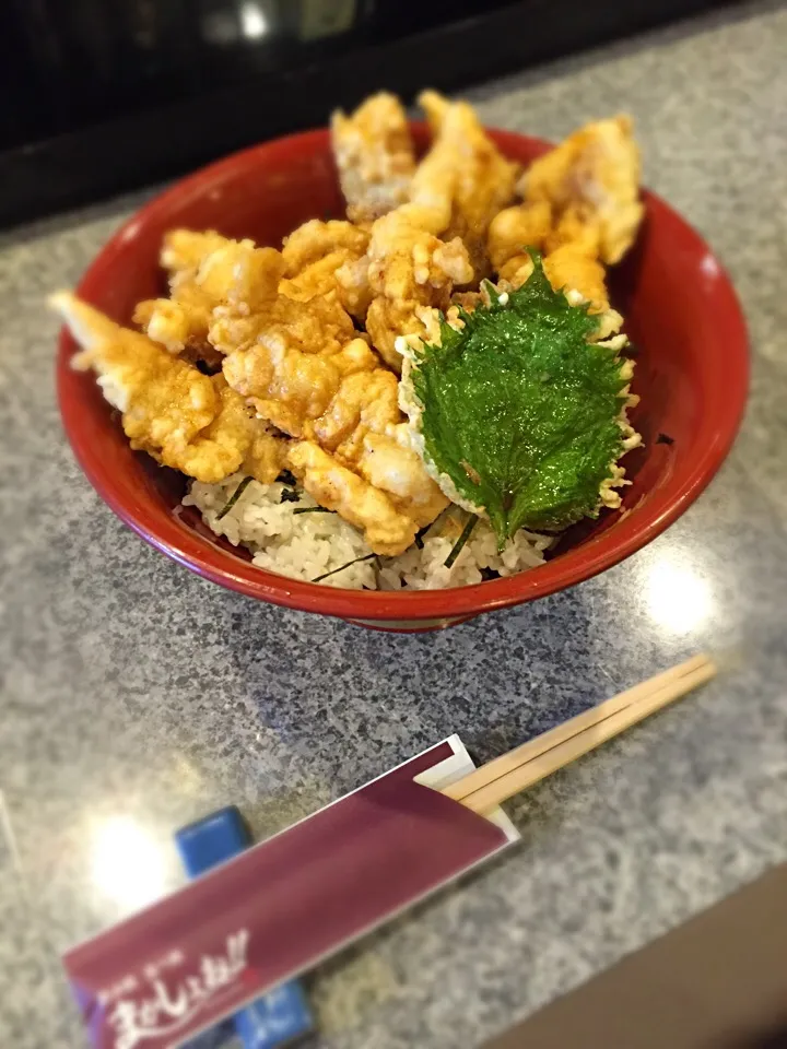 鳥てん丼|古山さん