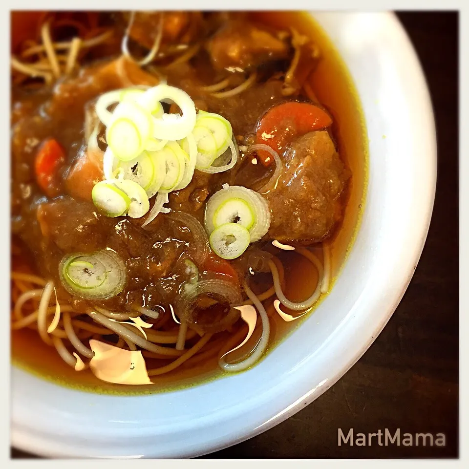 休日ランチ♡カレー蕎麦|恭子さん