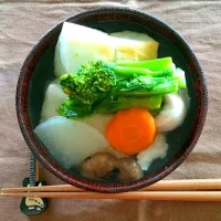 Snapdishの料理写真:はじめてお雑煮|Ringabellさん