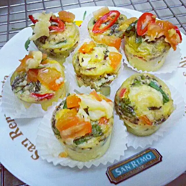 egg muffins # firsttrial|Cinta Adiaelidaさん