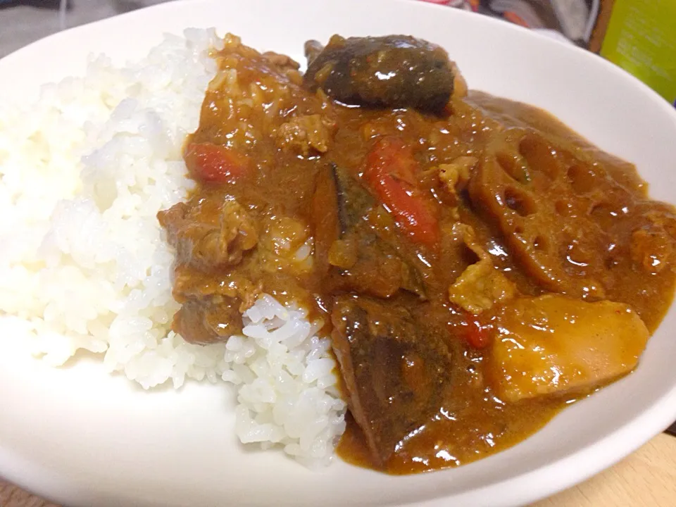 Snapdishの料理写真:煮しめのちカレー|2Tさん