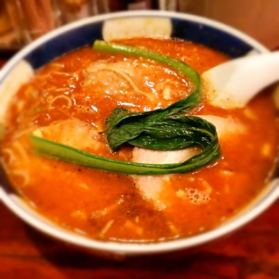 Snapdishの料理写真:だーろーだんだん麺～v(^o^)|たかたかさん