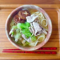 Snapdishの料理写真:白だし肉うどん|fmiiiiさん