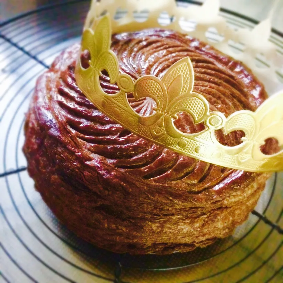 Snapdishの料理写真:Galette des Rois au chocolat pommes|charさん