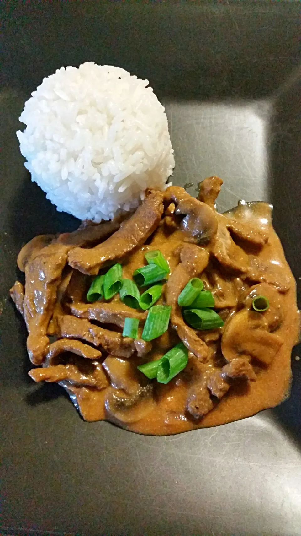 Beef Stroganoff & Rice|Nicki Waltonさん